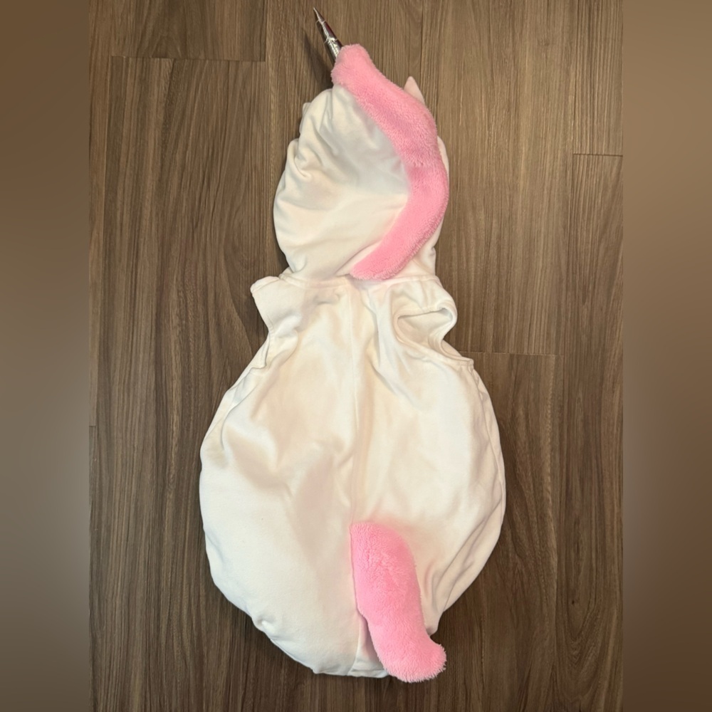 Carter's White and Pink Unicorn Plushed Costume size 24M - Picture 2 of 4